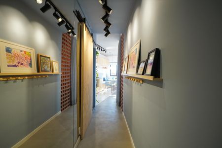 Studio à venda com 34m², 1 quarto e sem vagaCorredor