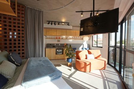 Studio à venda com 34m², 1 quarto e sem vagaStudio