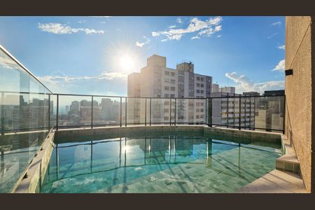 Studio à venda com 34m², 1 quarto e sem vagaPiscina