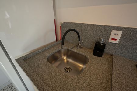 Studio à venda com 34m², 1 quarto e sem vagaCozinha
