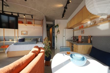 Studio à venda com 34m², 1 quarto e sem vagaStudio