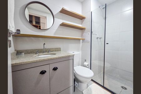 Apartamento à venda com 25m², 1 quarto e sem vaga Apartamento à venda com 25m², 1 quarto e sem vagaBanheiro