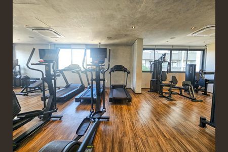 Apartamento à venda com 25m², 1 quarto e sem vaga Apartamento à venda com 25m², 1 quarto e sem vagaAcademia