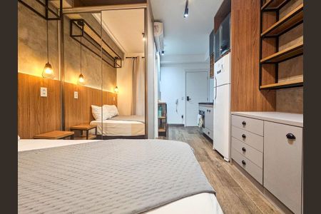 Apartamento à venda com 25m², 1 quarto e sem vaga Apartamento à venda com 25m², 1 quarto e sem vagaStudio