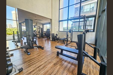 Apartamento à venda com 25m², 1 quarto e sem vaga Apartamento à venda com 25m², 1 quarto e sem vagaAcademia