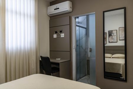 Suíte de apartamento para alugar com 1 quarto, 35m² em Estoril, Belo Horizonte