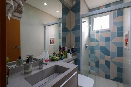 Apartamento à venda com 122m², 3 quartos e 2 vagasBanheiro da Suíte 1