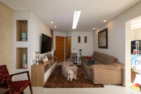 Sala de apartamento para alugar com 3 quartos, 122m² em Santa Paula, São Caetano do Sul