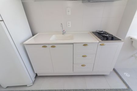 Apartamento para alugar com 38m², 2 quartos e sem vaga Apartamento para alugar com 38m², 2 quartos e sem vagaCozinha e Área de Serviço