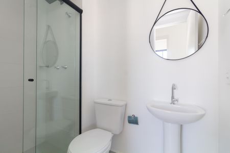 Apartamento para alugar com 38m², 2 quartos e sem vaga Apartamento para alugar com 38m², 2 quartos e sem vagaBanheiro