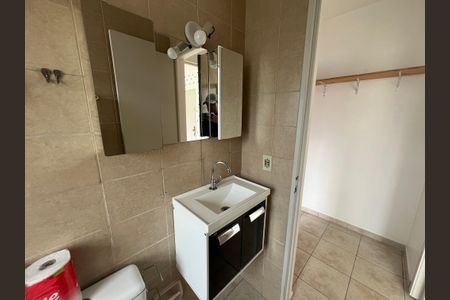 Banheiro de apartamento para alugar com 1 quarto, 34m² em Santana, São Paulo