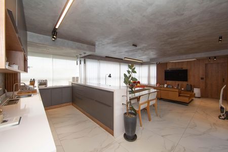 SALA de apartamento à venda com 4 quartos, 148m² em Luxemburgo, Belo Horizonte