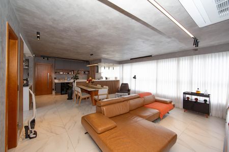 SALA de apartamento à venda com 4 quartos, 148m² em Luxemburgo, Belo Horizonte