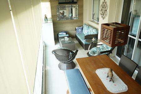 Varanda de apartamento à venda com 3 quartos, 152m² em Tatuapé, São Paulo