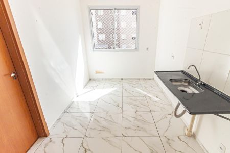 Sala/Cozinha de apartamento para alugar com 1 quarto, 31m² em Belenzinho, São Paulo