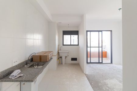 Apartamento à venda com 55m², 2 quartos e 1 vagaCozinha e área de serviço