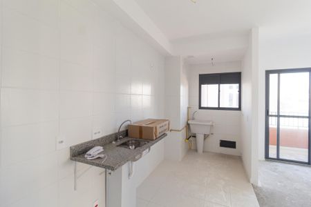 Apartamento à venda com 55m², 2 quartos e 1 vagaCozinha e área de serviço