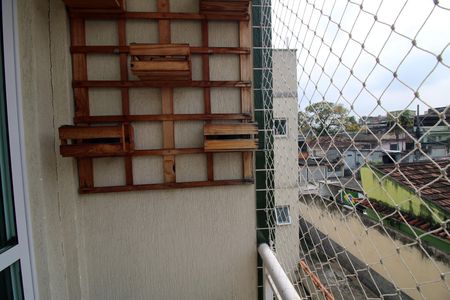 Apartamento à venda com 72m², 2 quartos e 1 vagaVaranda do quarto