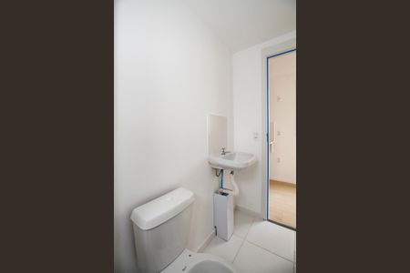 Banheiro de kitnet/studio à venda com 1 quarto, 27m² em Jardim Paulista, São Paulo