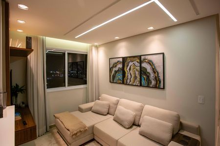 Sala de apartamento à venda com 2 quartos, 44m² em Piraporinha, Diadema