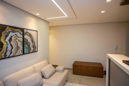 Sala de apartamento à venda com 2 quartos, 44m² em Piraporinha, Diadema