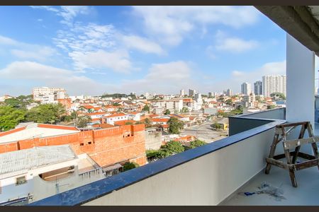 Varanda  da sala de apartamento à venda com 2 quartos, 77m² em Cidade Patriarca, São Paulo