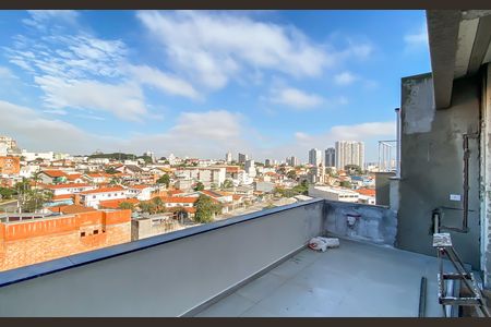 Vista da varanda da sala de apartamento à venda com 2 quartos, 77m² em Cidade Patriarca, São Paulo