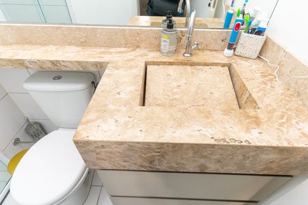 Apartamento à venda com 32m², 2 quartos e sem vaga Apartamento à venda com 32m², 2 quartos e sem vagaBanheiro da Suíte