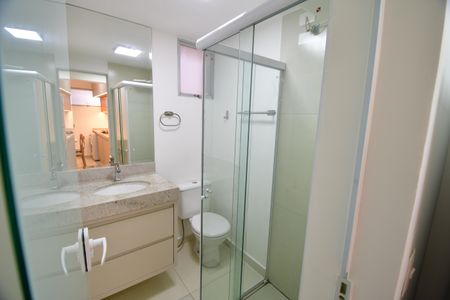 Banheiro de apartamento para alugar com 1 quarto, 30m² em Bosque, Campinas