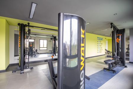 Apartamento para alugar com 37m², 2 quartos e sem vaga Apartamento para alugar com 37m², 2 quartos e sem vagaÁrea comum - Academia