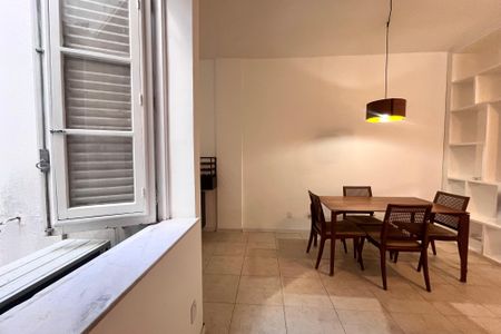 Sala  de apartamento para alugar com 1 quarto, 70m² em Leblon, Rio de Janeiro