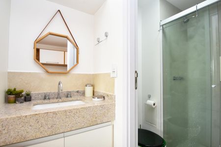 Studio para alugar com 24m², 1 quarto e sem vaga Studio para alugar com 24m², 1 quarto e sem vagabanheiro