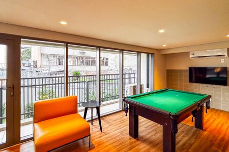 Studio para alugar com 24m², 1 quarto e sem vaga Studio para alugar com 24m², 1 quarto e sem vagasala de jogos
