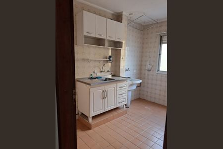 Cozinha de apartamento para alugar com 1 quarto, 45m² em Vila Lageado, São Paulo