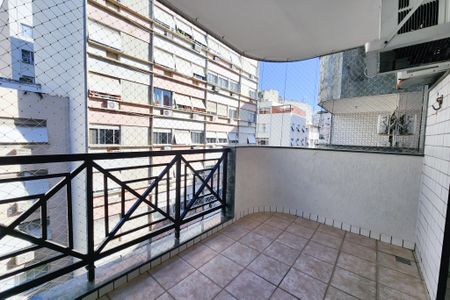 Varanda  de apartamento à venda com 1 quarto, 51m² em Flamengo, Rio de Janeiro