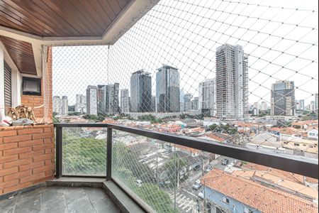 Varanda de apartamento para alugar com 3 quartos, 104m² em Chácara Santo Antônio (zona Sul), São Paulo