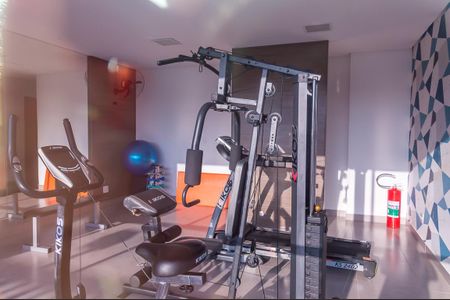 Apartamento para alugar com 70m², 2 quartos e 2 vagas Apartamento para alugar com 70m², 2 quartos e 2 vagasÁrea comum - Academia