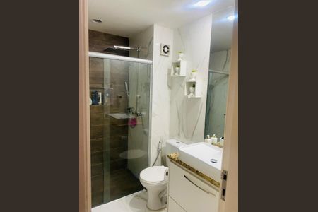 Banheiro de kitnet/studio para alugar com 1 quarto, 37m² em Parque Campolim, Votorantim
