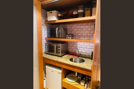 Cozinha de kitnet/studio para alugar com 1 quarto, 37m² em Parque Campolim, Votorantim