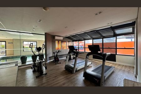 Studio para alugar com 37m², 1 quarto e 1 vaga Studio para alugar com 37m², 1 quarto e 1 vagaAcademia