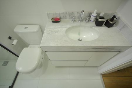 Apartamento para alugar com 77m², 2 quartos e 1 vagaBanheiro da Suíte