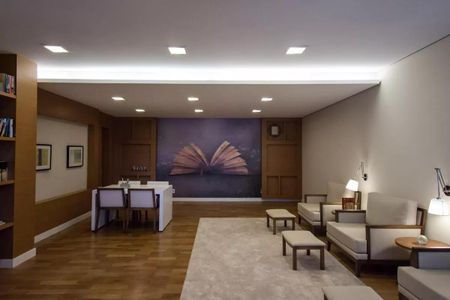 Apartamento para alugar com 77m², 2 quartos e 1 vagaÁrea comum - Salão de festas