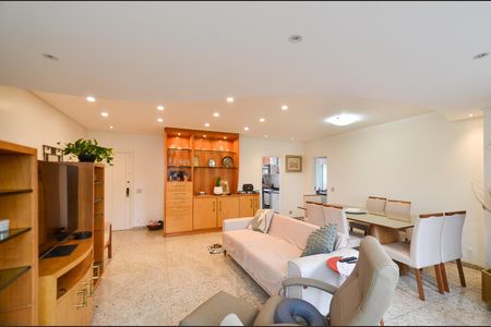 Sala 2 ambientes de apartamento para alugar com 4 quartos, 150m² em Sagrada Família, Belo Horizonte