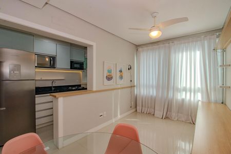 Sala de apartamento para alugar com 1 quarto, 47m² em Passo D’areia, Porto Alegre