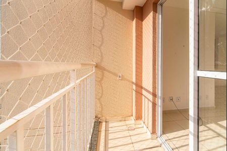 Varanda da Sala de apartamento para alugar com 2 quartos, 54m² em Jardim do Estádio, Santo André