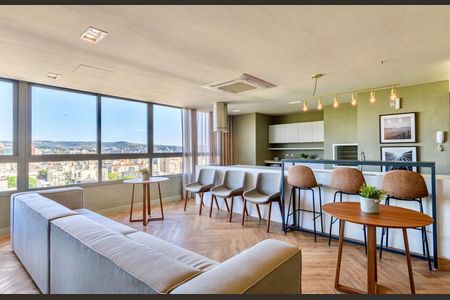 Studio à venda com 27m², 1 quarto e 1 vagaÁrea externa