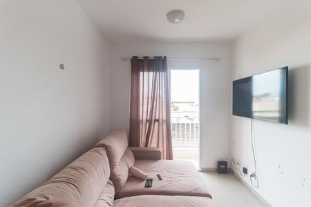 Sala de apartamento para alugar com 2 quartos, 52m² em Biritiba, Poá