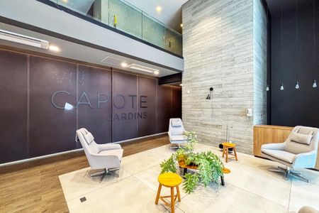 Apartamento para alugar com 80m², 1 quarto e 2 vagashall de entrada