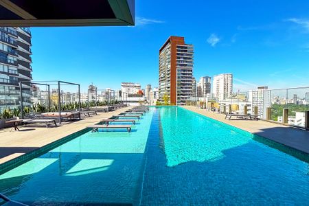 Apartamento para alugar com 80m², 1 quarto e 2 vagaspiscina