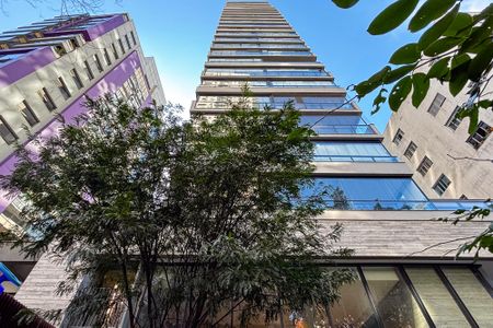 Apartamento para alugar com 80m², 1 quarto e 2 vagasfachada do predio